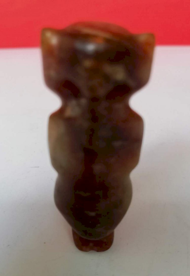 C008.Jade Ornament of  a Standing Man