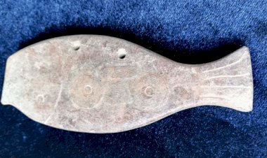 A004. 良渚文化 玉魚珮