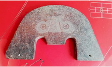 A008 良渚文化 山形器飾